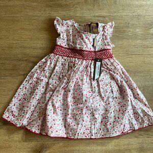 New Fleurisse dress, Bonnie Smock, mini flowers size 9 months